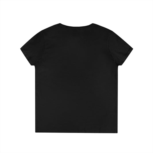 Ladies' V-Neck Wrestling T-Shirt - Bulldogs Spirit Wear