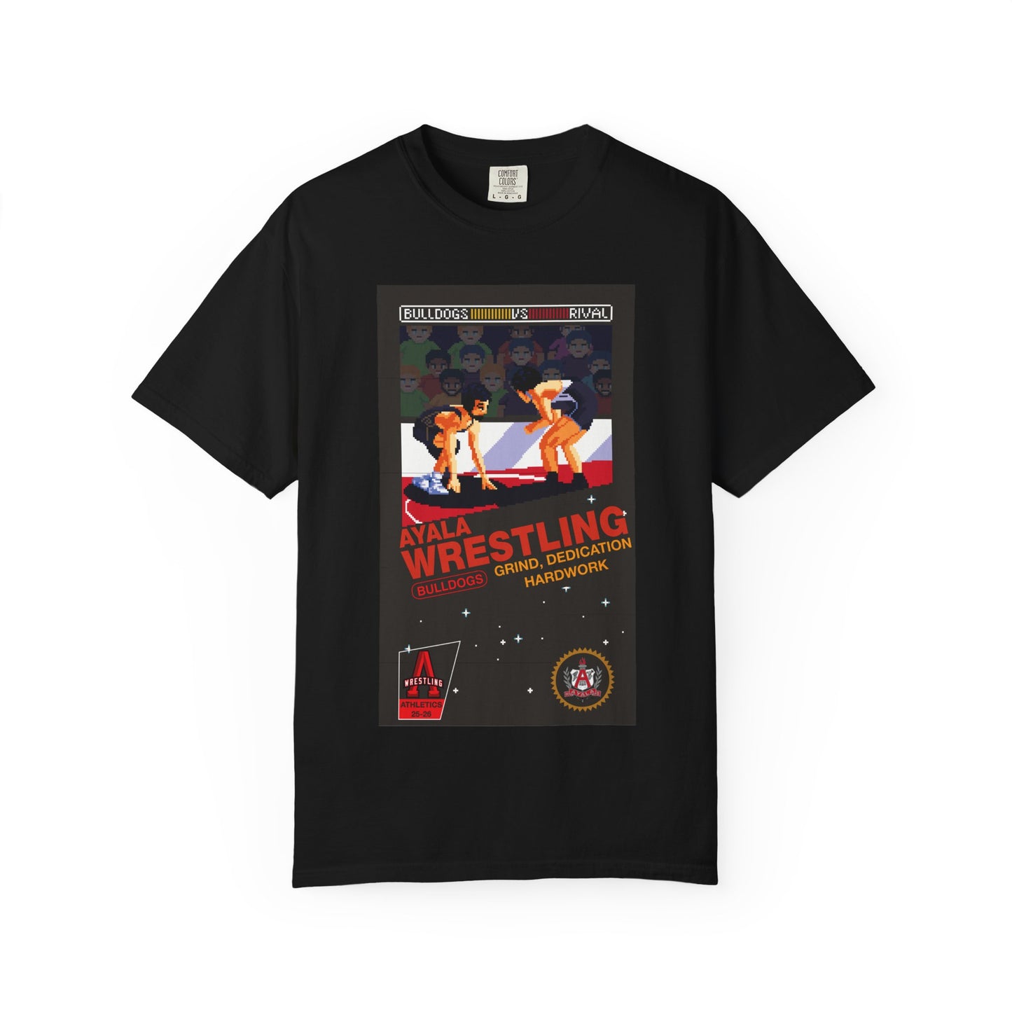 8-Bit Retro Wrestling T-Shirt