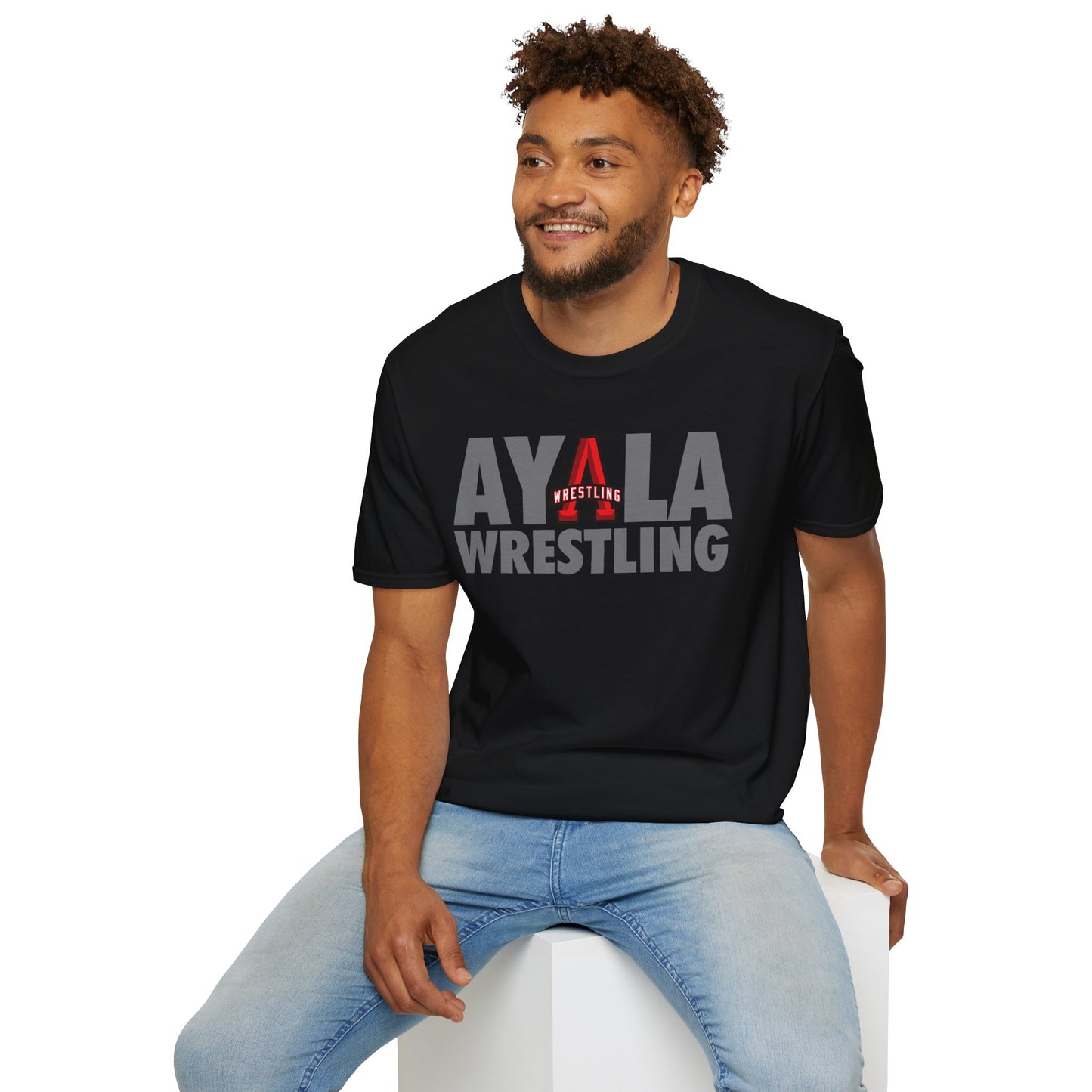 Wrestling Dad Softstyle T-Shirt