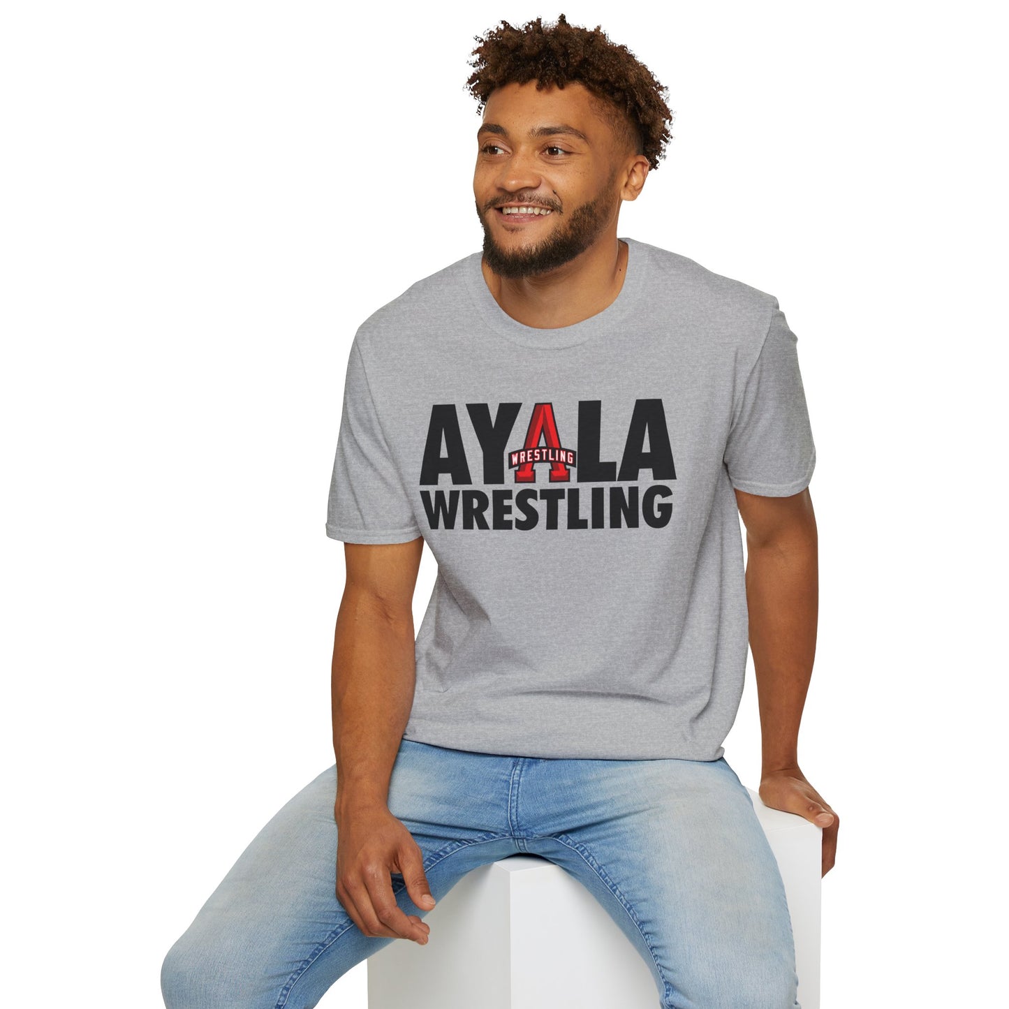 Wrestling Dad Softstyle T-Shirt