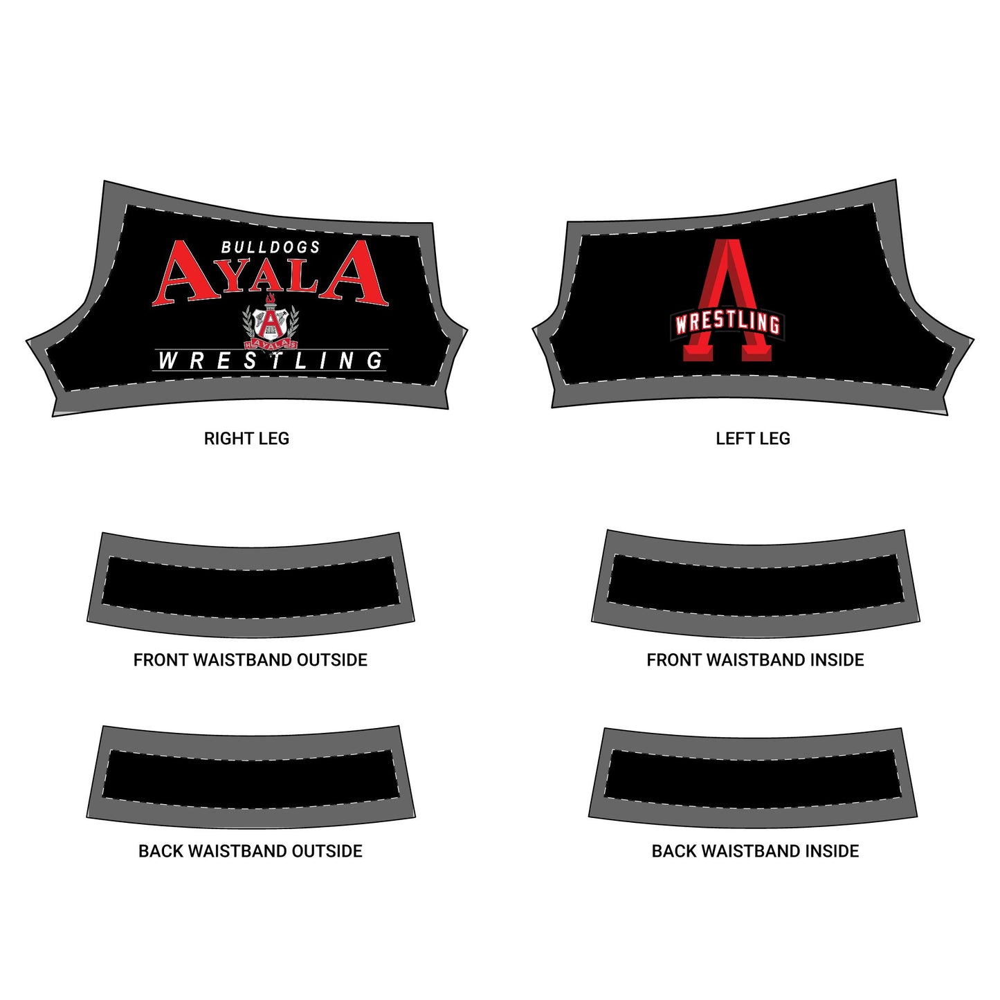 Girls Wrestling Shorts