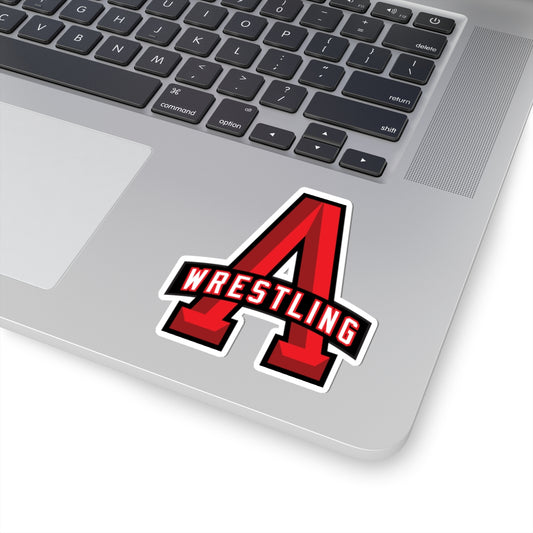 Wrestling Logo Sticker