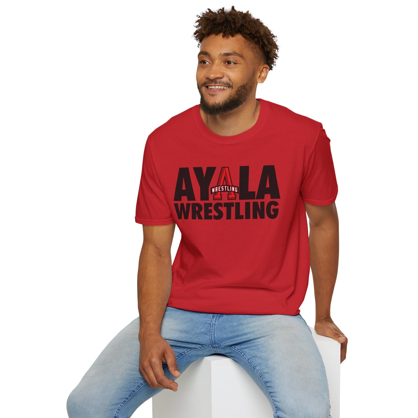 Wrestling Dad Softstyle T-Shirt